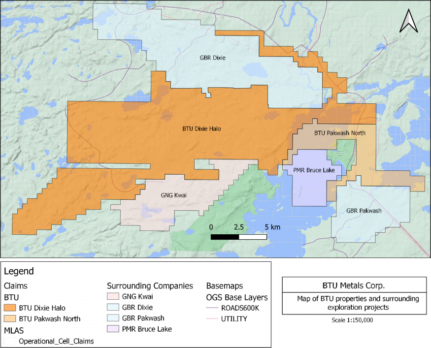 BTU Metals Significantly Expands Its Property Interests Adjacent to ...